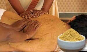 Udwarthanam -dry massage a herbal Ayurvedic Treatment
