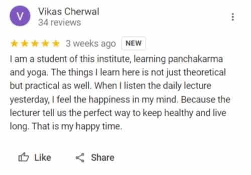 Course review 2