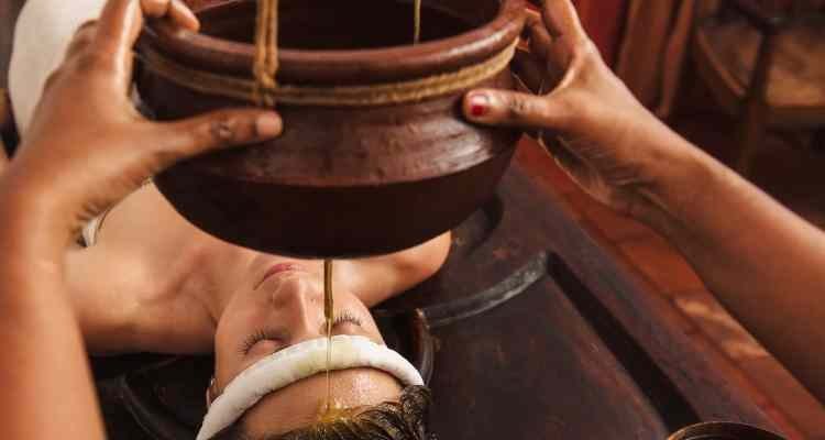 Shirodhara Ayurvedic Treatment in Ayurvedic hospitals in Kerala